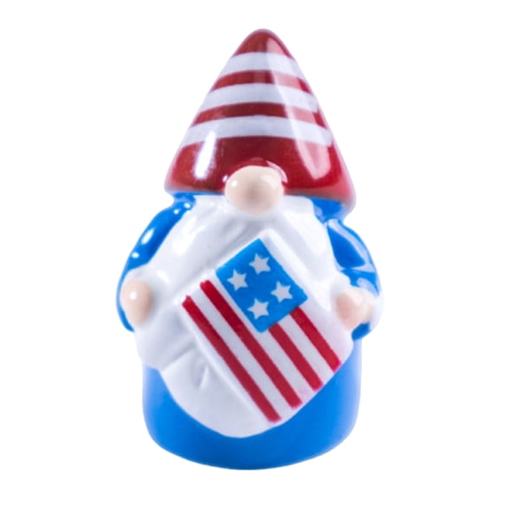 Fourth of July Decorations Statues for Home Decor, 2 in Patriotic Tiered Tray Decorations Set, Coffee Table Centerpiece Decor, Blue Home Accents
