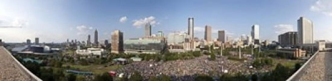 Fourth of July Festival Centennial Olympic Park Atlanta Georgia USA Canvas Art - Panoramic Images (20 x 5)