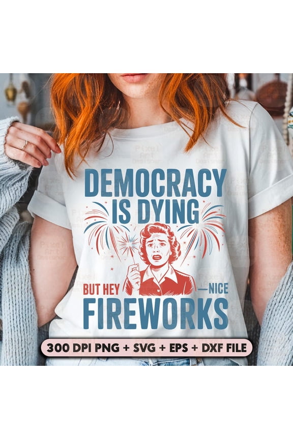 Fourth of July Protest T-shirt, 4th of July Shirt, But Hey Nice Fireworks Shirt, Abortion Rights Shirt, Feminist American TH120631
