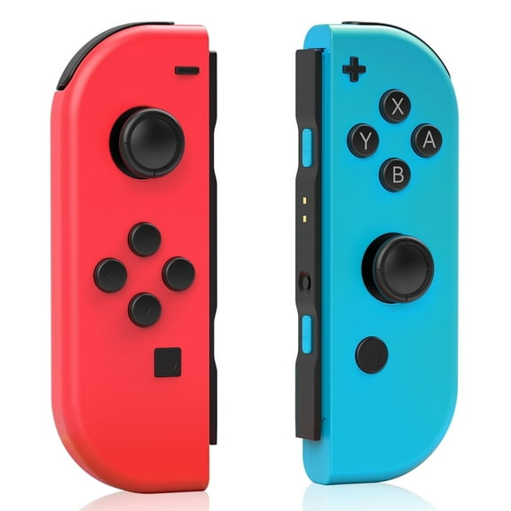 Fousixdi Wireless Controller Compatible with Switch, Replacement for Switch, Wireless Left and Right Controllers Support Motion Control/Dual Vibration