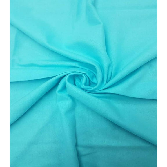 Foust Textiles Americana Solids Homespun Blue Radiance 100% Cotton Fabric sold by the yard