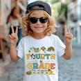 thumbnail image 1 of Fouth Grade Kids T-Shirt - Retro Back to School Graphic Tee for Boys and Girls - 100% Cotton Short Sleeve Shirt, 1 of 2