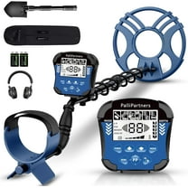 Fovendi 10" Metal Detector for Adults Waterproof-Professional Higher Accuracy  Metal Finder with LCD Display & 5 Mode, 3 Audio Tone Gold Detector for Gift
