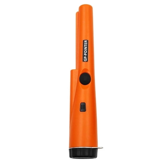 Fovendi Metal Detector Pinpointer - Professional Waterproof Handheld Pin Pointer Wand - High Sensitivity 360° Detection - Search Treasure Pinpointing Finder Probe for Adults, Kids - Orange
