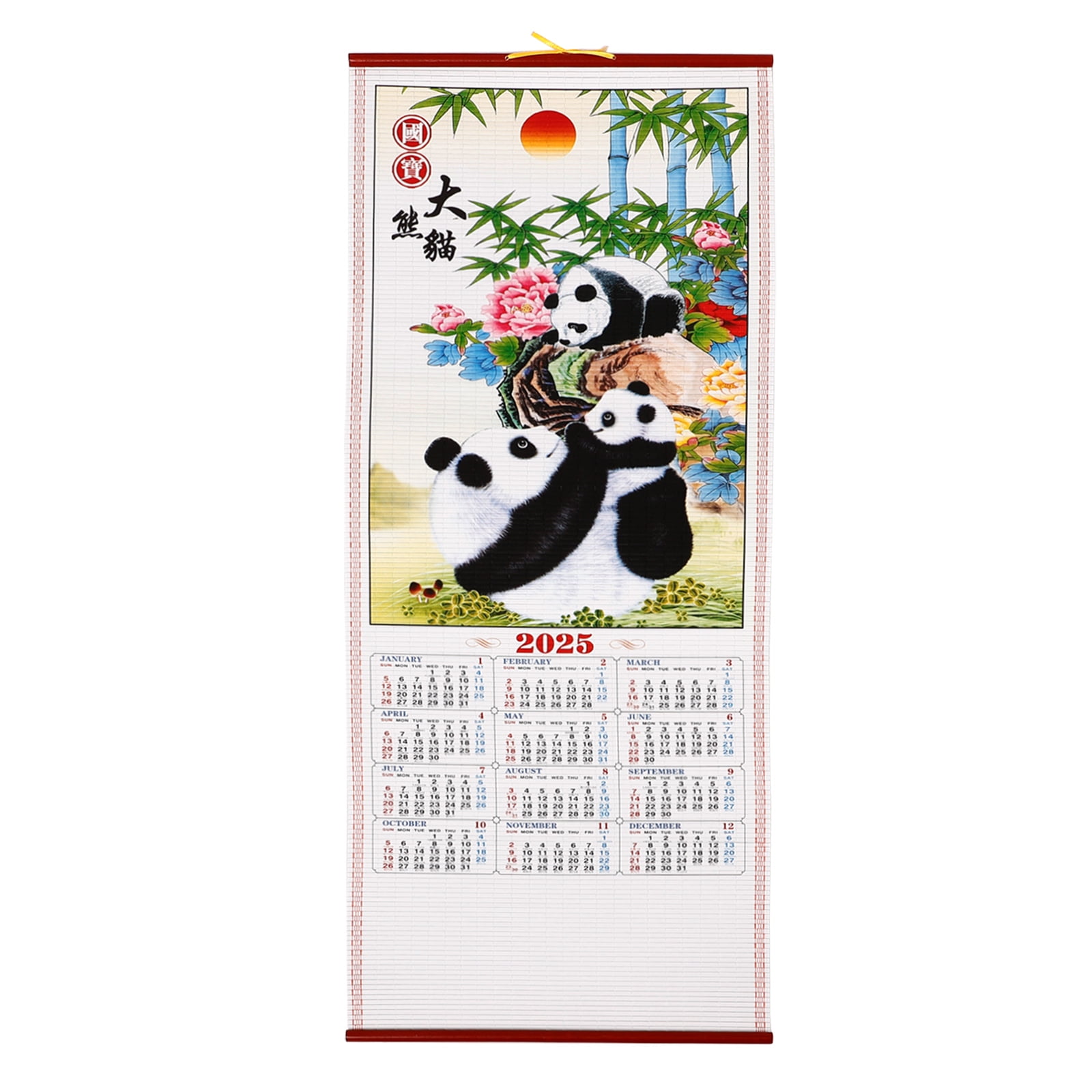 Fovewise Snake Year Decorative Calendar Monthly Wall Calendar 2025 Wall
