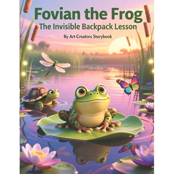 Fovian the Frog: Social-Emotional Learni Fovian the Frog The Invisible Backpack Lesson: A Gentle SEL Story About Stress, Worries, and Learning How to Lighten You, (Paperback)