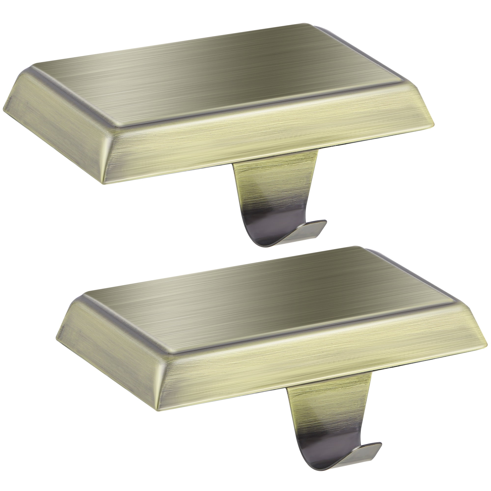 Fovths 2 Pieces Christmas Stocking Holders DIY Sturdy Christmas