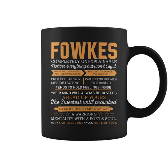 Fowkes Completely Unexplainable Notices Everything But WonT Say It Name Coffee Mugs