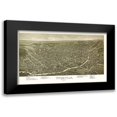 thumbnail image 1 of Fowler 14x10 Black Modern Framed Museum Art Print Titled - Titusville Pennsylvania - Fowler 1896, 1 of 5