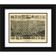 thumbnail image 1 of Fowler 14x12 Black Ornate Wood Framed with Double Matting Museum Art Print Titled - Fitzgerald Georgia - Fowler 1908, 1 of 4