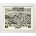thumbnail image 1 of Fowler 14x12 White Modern Wood Framed Museum Art Print Titled - Midland Maryland - Fowler 1905, 1 of 4