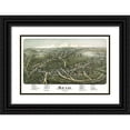 thumbnail image 1 of Fowler 18x13 Black Ornate Wood Framed with Double Matting Museum Art Print Titled - Scio Ohio - Fowler 1899, 1 of 4