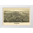 thumbnail image 1 of Fowler 18x13 White Modern Wood Framed Museum Art Print Titled - Latrobe Pennsylvania - Fowler 1900, 1 of 4