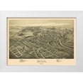 thumbnail image 1 of Fowler 18x14 White Modern Wood Framed Museum Art Print Titled - Irwin Pennsylvania - Fowler 1897, 1 of 4