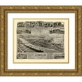 thumbnail image 1 of Fowler 18x15 Gold Ornate Wood Framed with Double Matting Museum Art Print Titled - Dawson Pennsylvania - Fowler 1902, 1 of 4