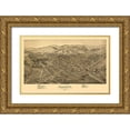thumbnail image 1 of Fowler 32x22 Gold Ornate Wood Framed with Double Matting Museum Art Print Titled - Jeannette Pennsylvania - Fowler 1897, 1 of 4