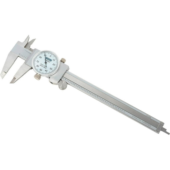 Fowler 52-008-706-0 6" Shockproof Dial Caliper W/Thumbroll