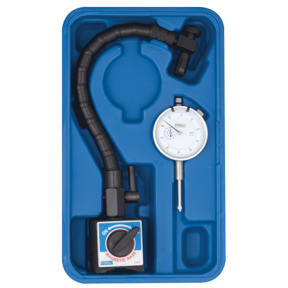 Fowler Fowler Flex Arm White Face Dial, Indicator Combo, Black