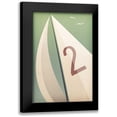 thumbnail image 1 of Fowler, Ryan 11x14 Black Modern Framed Museum Art Print Titled - Sails VIII, 1 of 5