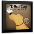 thumbnail image 1 of Fowler, Ryan 15x15 Black Modern Framed Museum Art Print Titled - Yellow Dog Coffee Co, 1 of 5