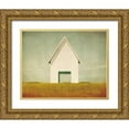 thumbnail image 1 of Fowler, Ryan 24x20 Gold Ornate Wood Framed with Double Matting Museum Art Print Titled - Ohio Barn, 1 of 4