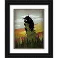 thumbnail image 1 of Fowler, Ryan 25x32 Black Ornate Wood Framed with Double Matting Museum Art Print Titled - Leaf Peeper No Words, 1 of 4