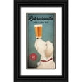 thumbnail image 1 of Fowler, Ryan 9x14 Black Ornate Wood Framed with Double Matting Museum Art Print Titled - Doodle Beer Double, 1 of 4