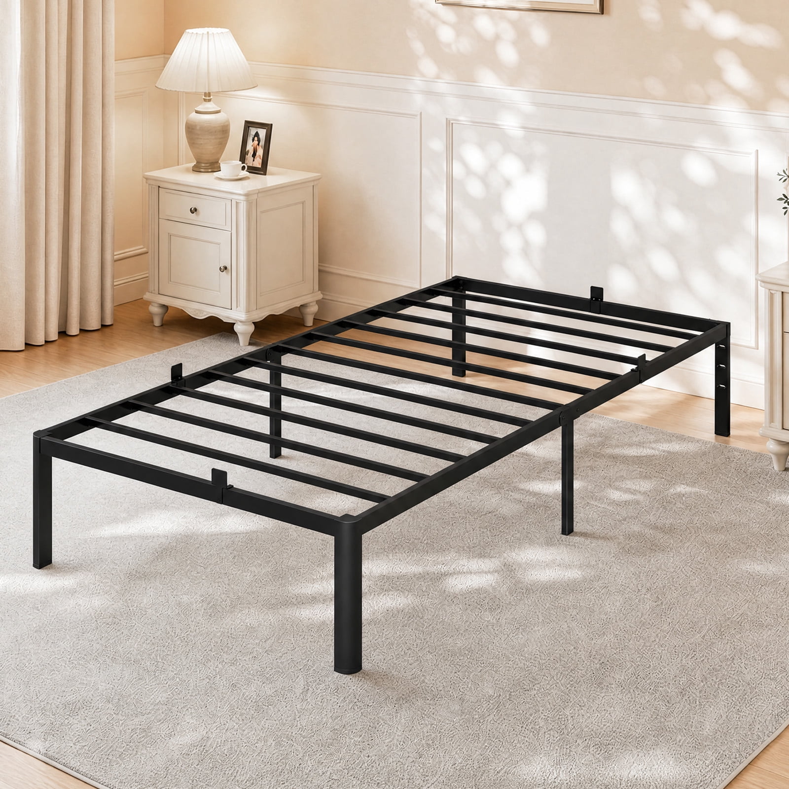 edx, Naturalista Classic Solid Wood Platform Bed, 15