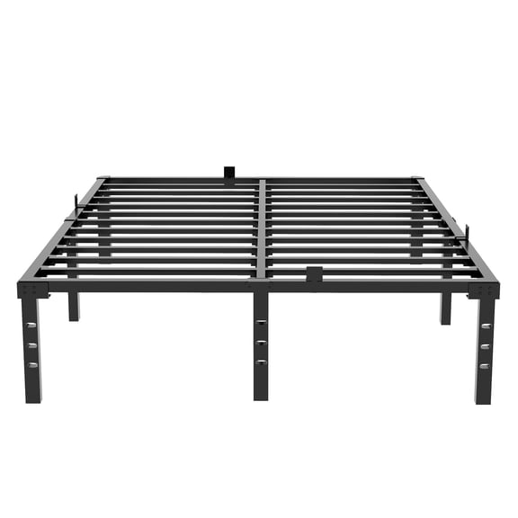 Fowroa Queen Bed Frame with 18 inch Storage,Heavy Duty Metal Platform Bed Frame, Noise Free,No Box Spring Needed, Easy Assembly