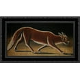 thumbnail image 1 of Fox 24x16 Black Ornate Wood Framed Canvas Art by Pirosmani, Niko, 1 of 2