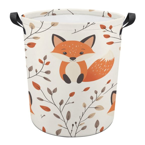 Fox (31) Print Foldable Laundry Basket for Clothes Storage Hamper