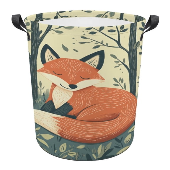 Fox (33) Laundry Basket Storage Basket Controller Clothes Organizer Bin Waterproof