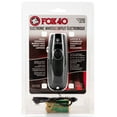 thumbnail image 1 of Fox 40 Electronic 3 Tone Whistle w/ Adjustable Wrist Lanyard, Black, 1 of 2