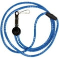 thumbnail image 1 of Fox 40 Breakaway Sports Safety Whistle Lanyard, Blue - 100-0501, 1 of 1