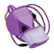 Fox 40 Classic CMG Pealess Safety Whistle, 115 dB, Purple, Lanyard