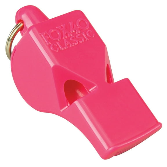Fox 40 Classic Safety 3-Chamber Pealess Whistle, Pink