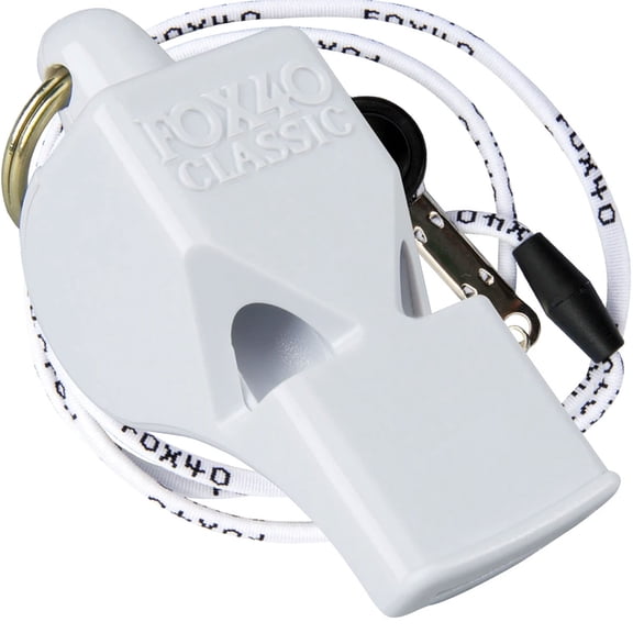 Fox 40 Classic Whistle with Breakaway Lanyard