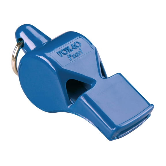 Fox 40 Pearl Pealess Safety Whistle 90 dB Blue 9702-0508