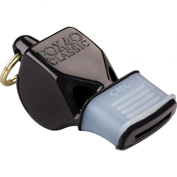 Fox 40 Whistle Classic Black with Mouth Grip