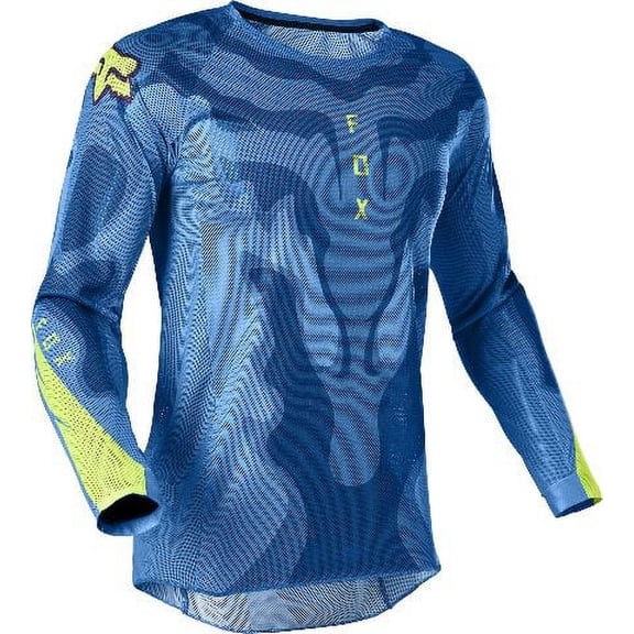 Fox Airline Exo Jersey (Small, Blue/Yellow)