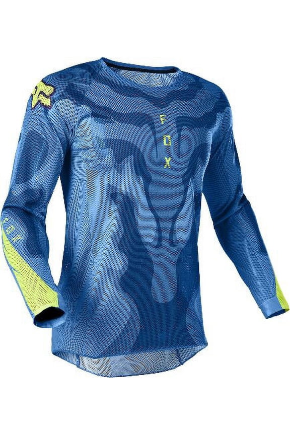 Fox Airline Exo Jersey (Small, Blue/Yellow)
