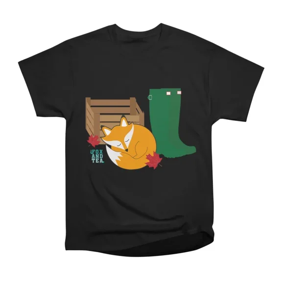 Fox And Tea rest in the shed T-Shirt Tee Gift For Him Merch For Her Apparel For Friend