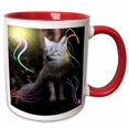 thumbnail image 1 of 3drose, Fox B, 11oz Two-tone Red Mug, 1 of 6