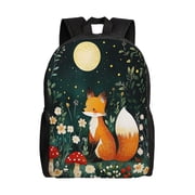 Fox Backpack Large Capacity Laptop Bag for Men and Women