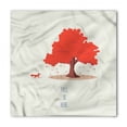 thumbnail image 1 of Fox Bandana, Fall is Here Animal and Tree, Unisex Head and Neck Tie, by Ambesonne, 1 of 2