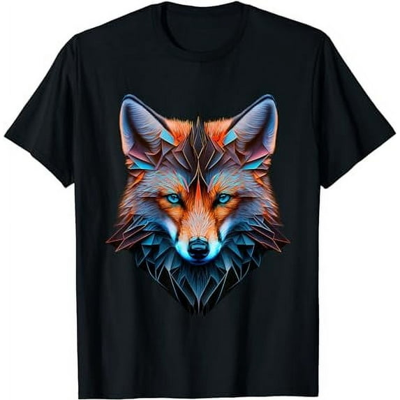 Fox Blue Eyes Animal Fox T-Shirt