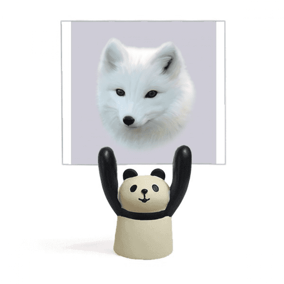 Fox Body Animals Eyes Art Deco Fashion Memo Holder Cartoon Animal Panda Stand Decoration