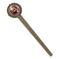 thumbnail image 1 of Fox Bookish Delights: Lace Bookmark in Antique Bronze - the Gift for Book Readers and Lovers, 1 of 5