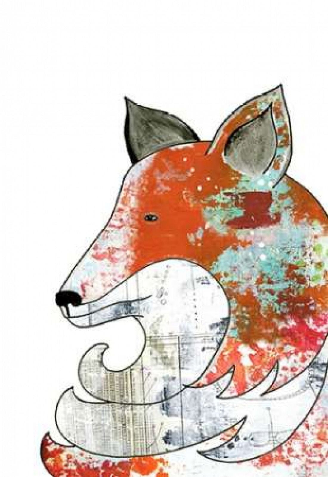 Fox Canvas Art - Sarah Ogren (20 x 28)