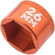 Fox Chamferless Protective Topcap Socket 26mm 3/8 Drive 7000 Series Aluminum